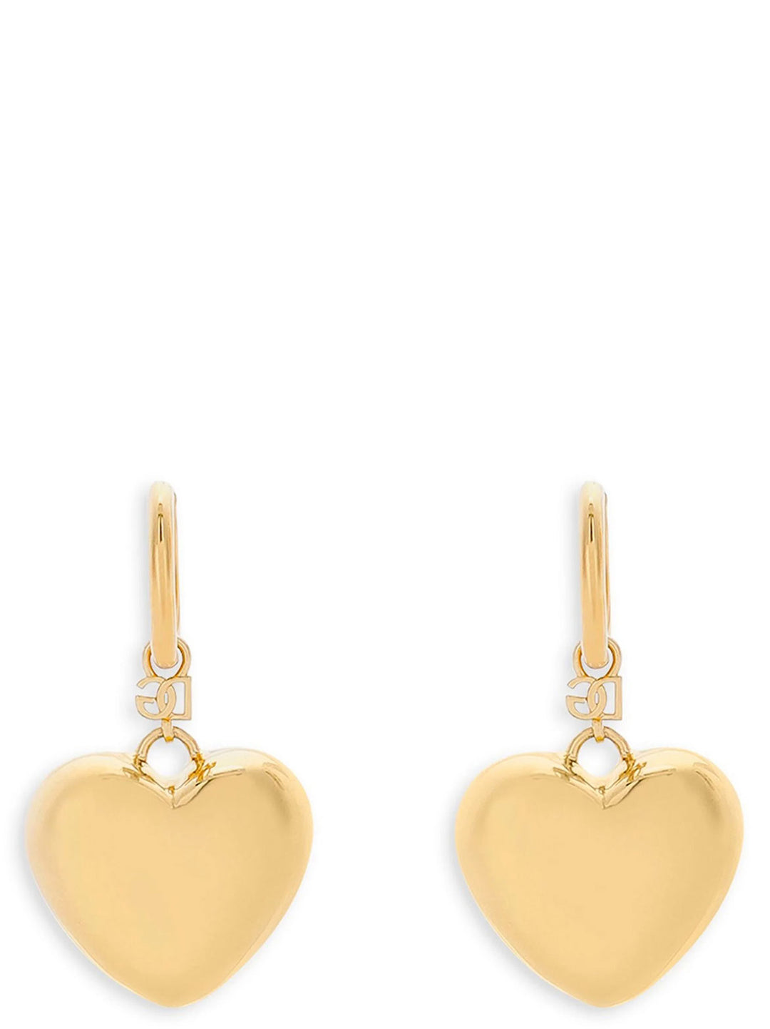 Heart Pendant Earrings Gioielli Oro