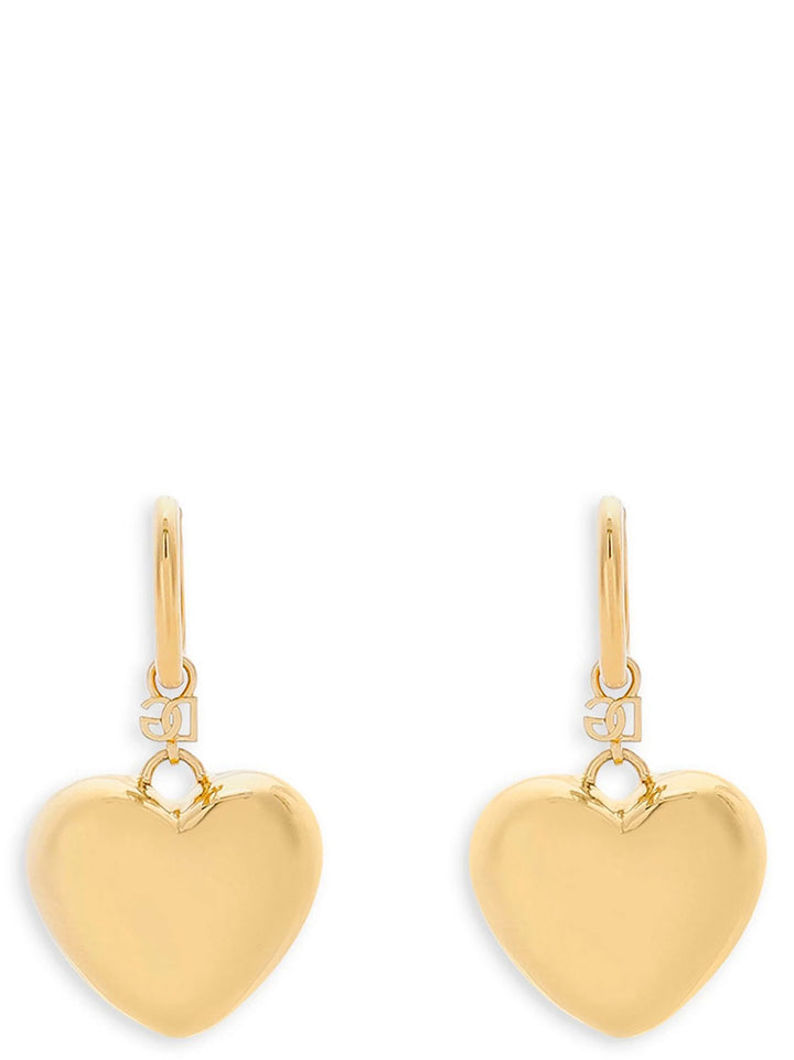 Heart Pendant Earrings Gioielli Oro