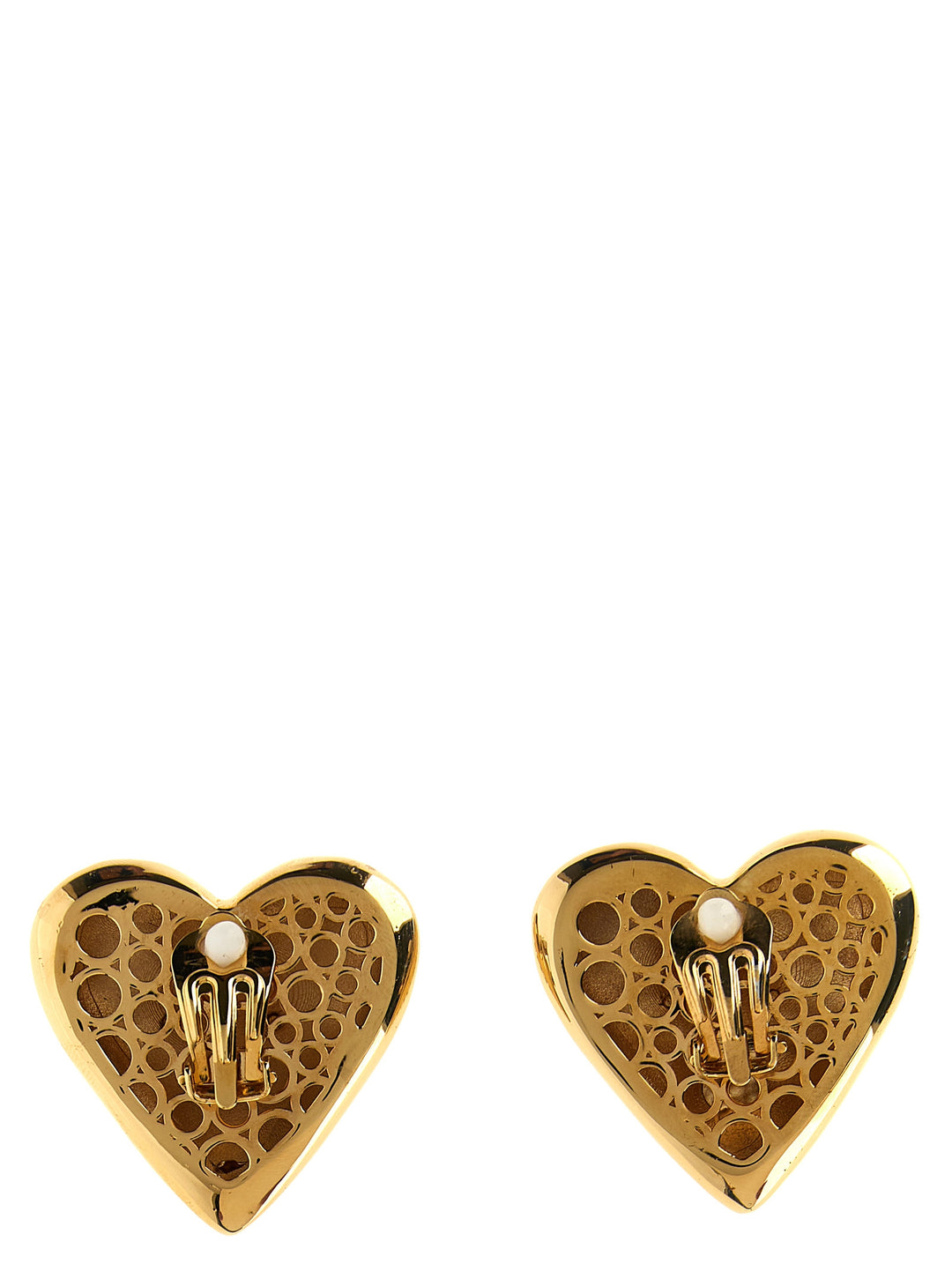 Logo Heart Earrings Gioielli Oro