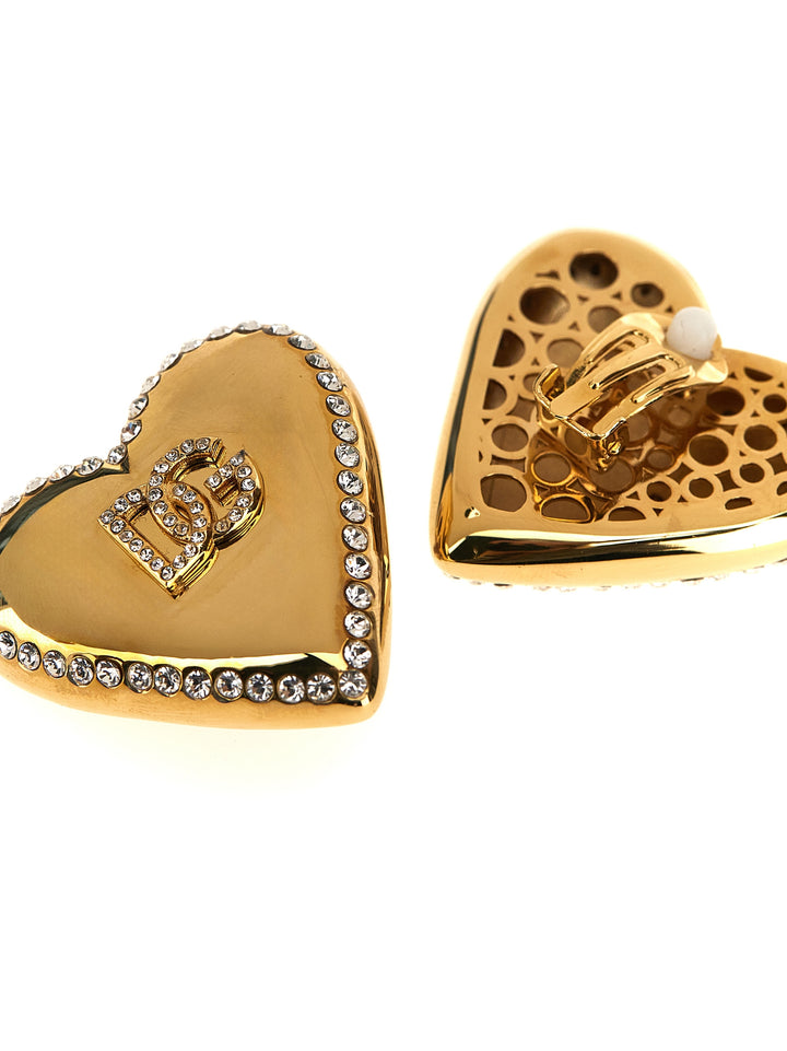 Logo Heart Earrings Gioielli Oro