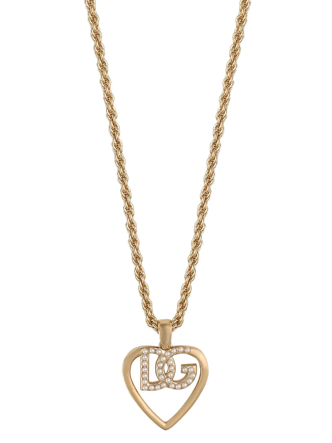 Logo Charm Necklace Gioielli Oro