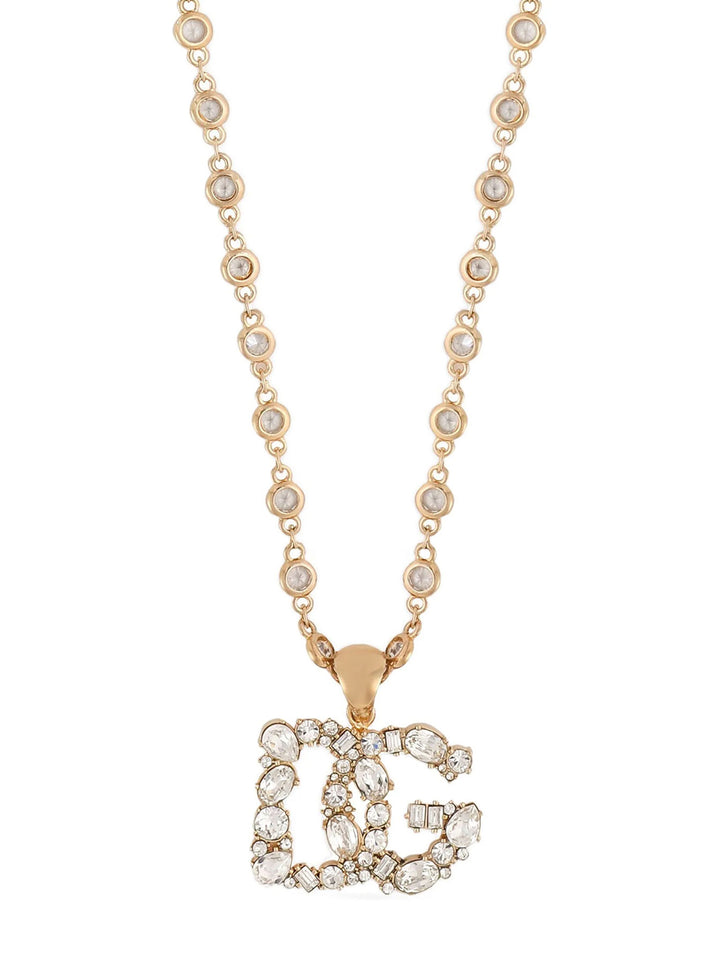 Logo Charm Necklace Gioielli Oro