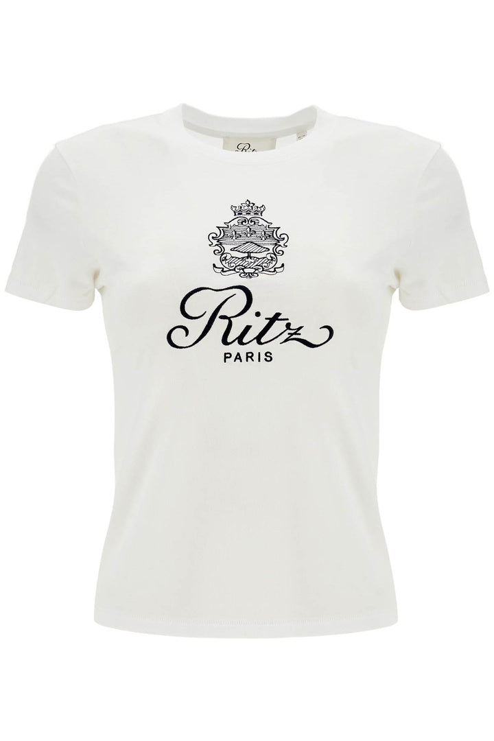 T Shirt Ricamata Frame X Ritz Paris