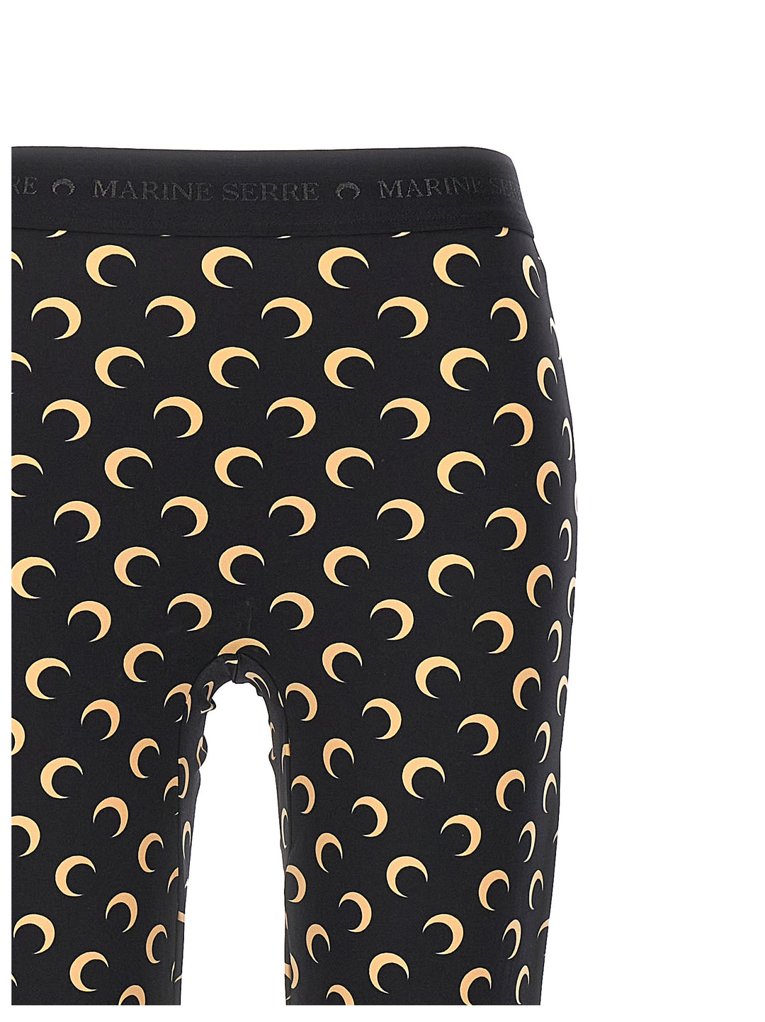 Moon Printed Leggings Nero