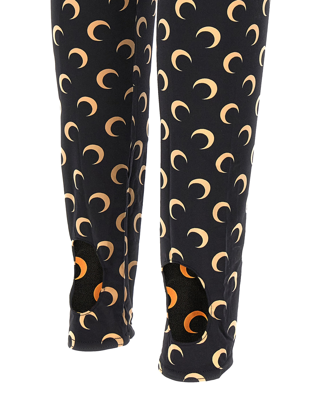 Moon Printed Leggings Nero