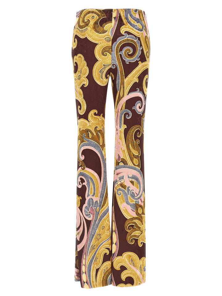 Paisley Pantaloni Multicolor