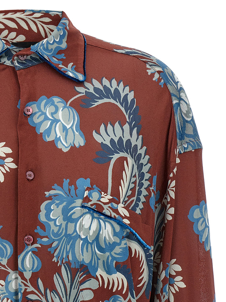 Floral Foliage Shirt Camicie Multicolor