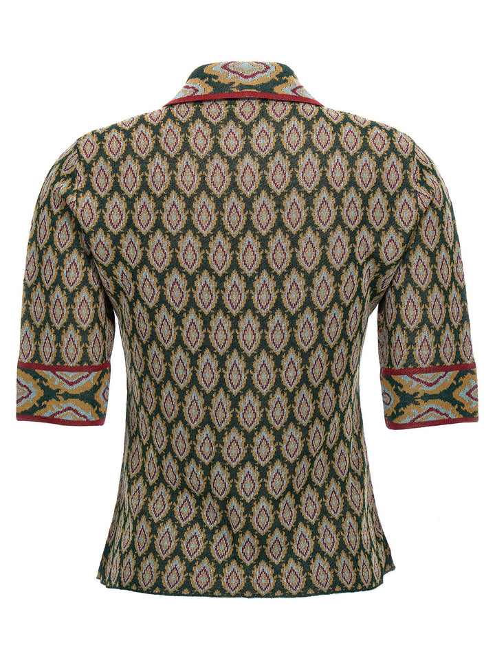 Jacquard  Shirt Polo Multicolor