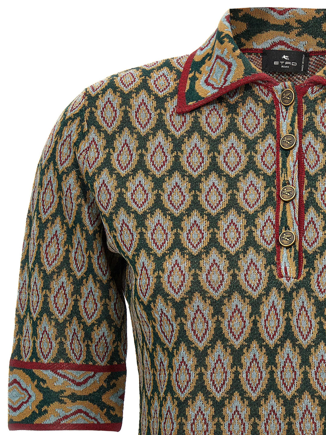 Jacquard  Shirt Polo Multicolor