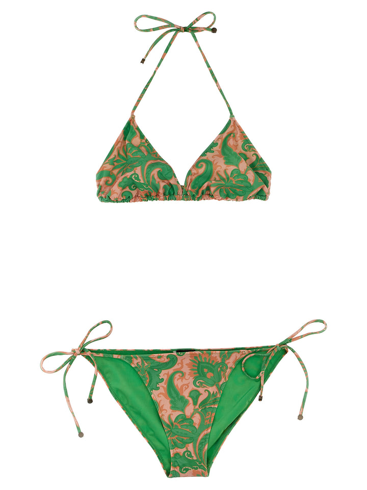 Floral Paisley Bikini Beachwear Multicolor