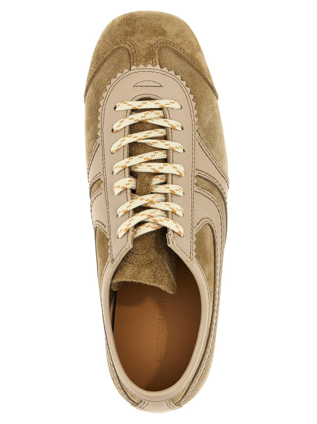 Suede Sneakers Beige