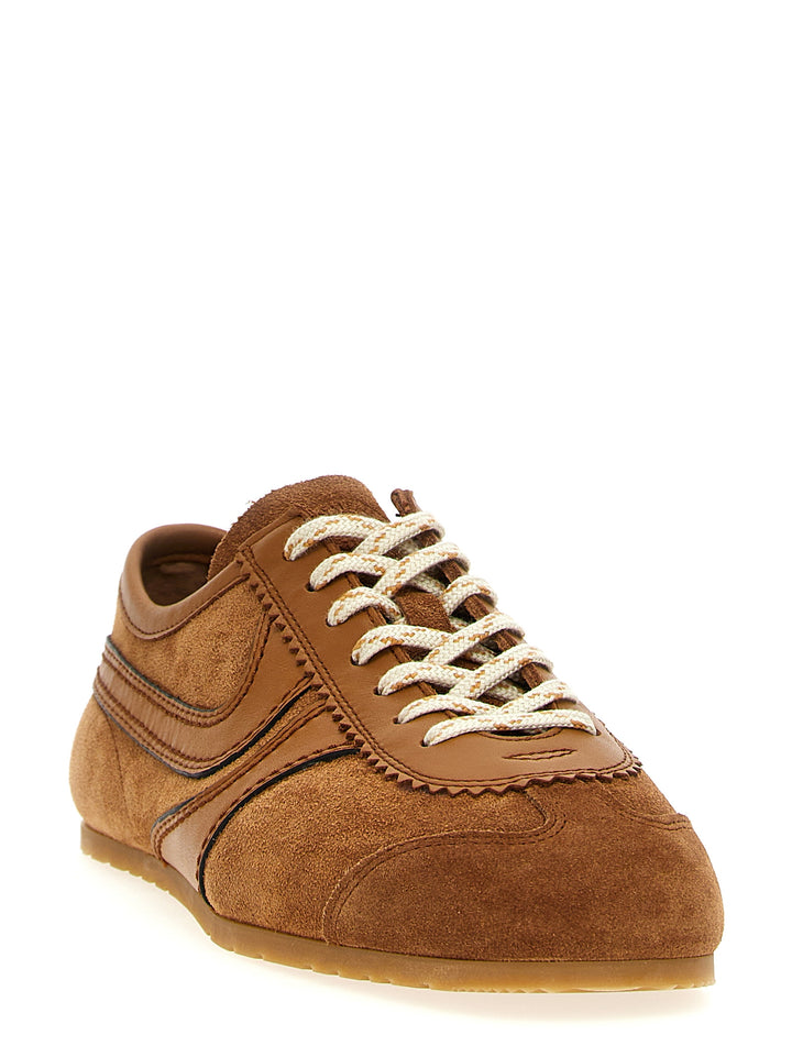 Suede Sneakers Marrone