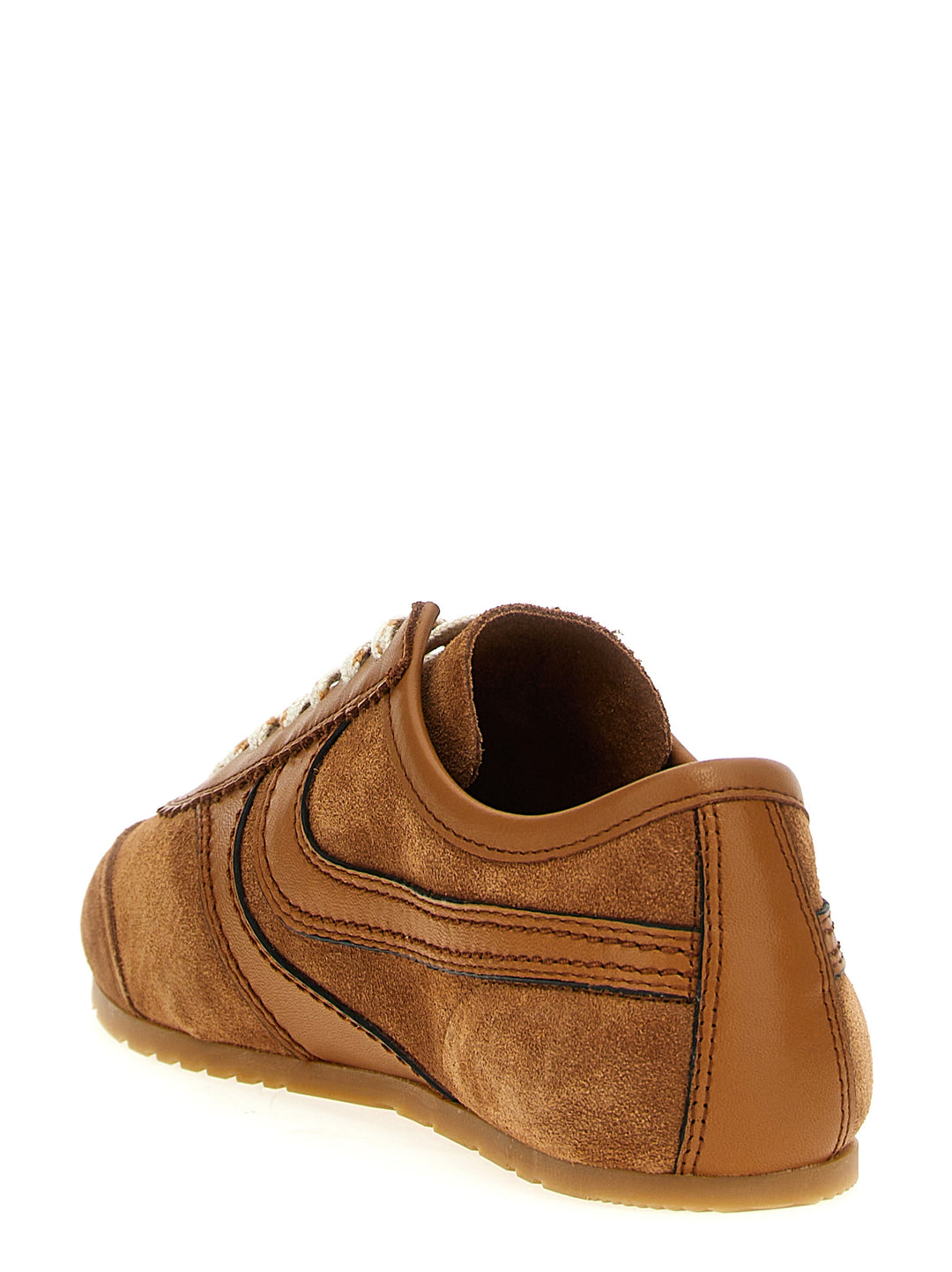 Suede Sneakers Marrone