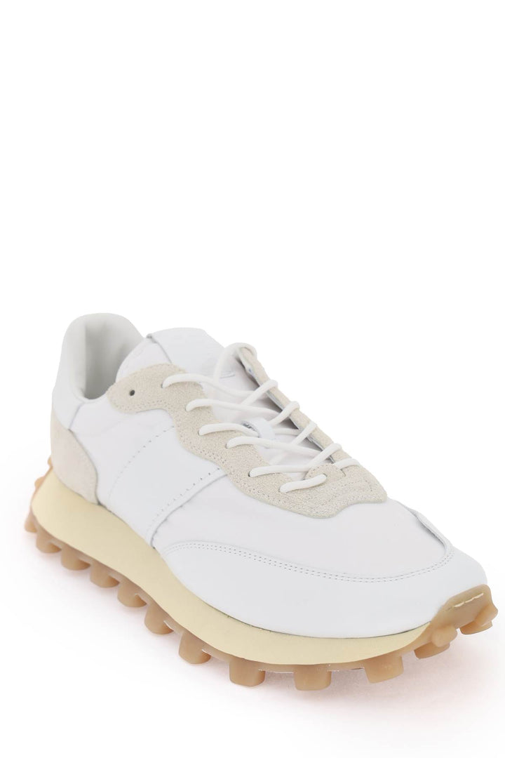 Sneakers 1 T In Pelle E Tessuto