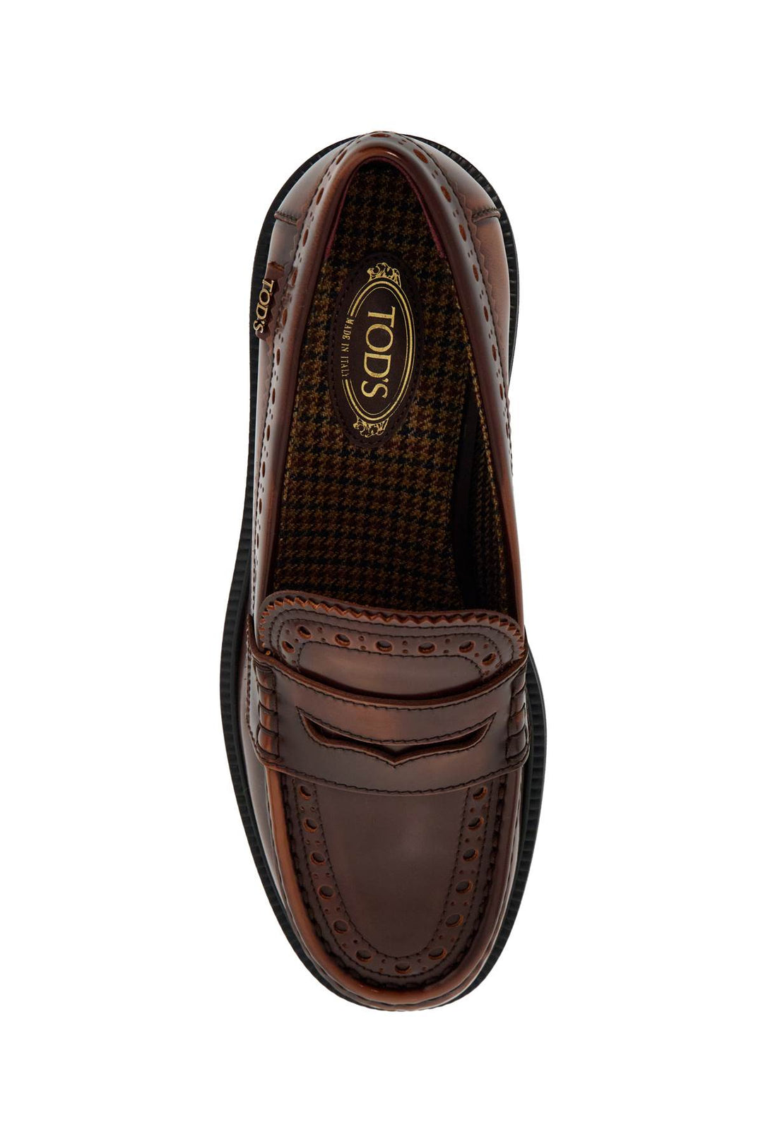 Mocassini In Pelle Brogue