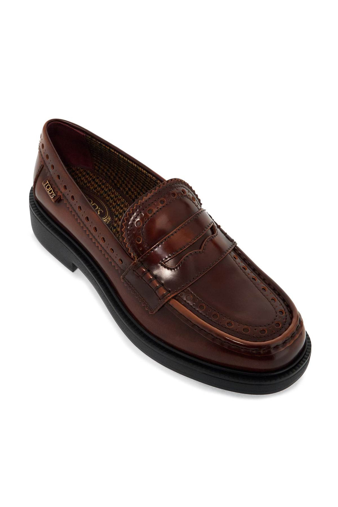 Mocassini In Pelle Brogue