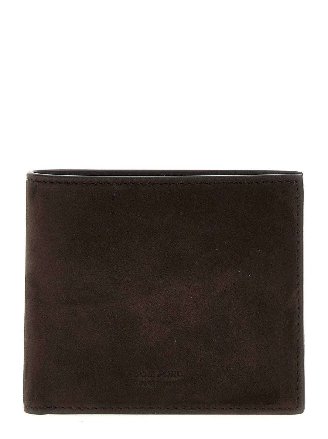 Suede Wallet Portafogli Marrone