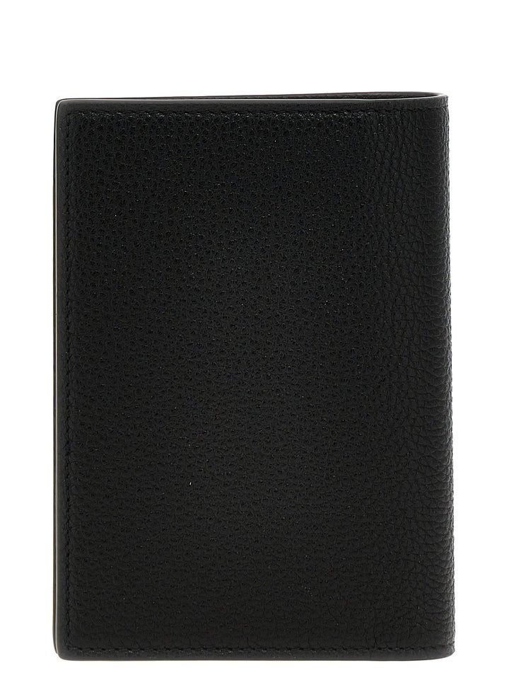 Logo Passport Holder Lifestyle Nero