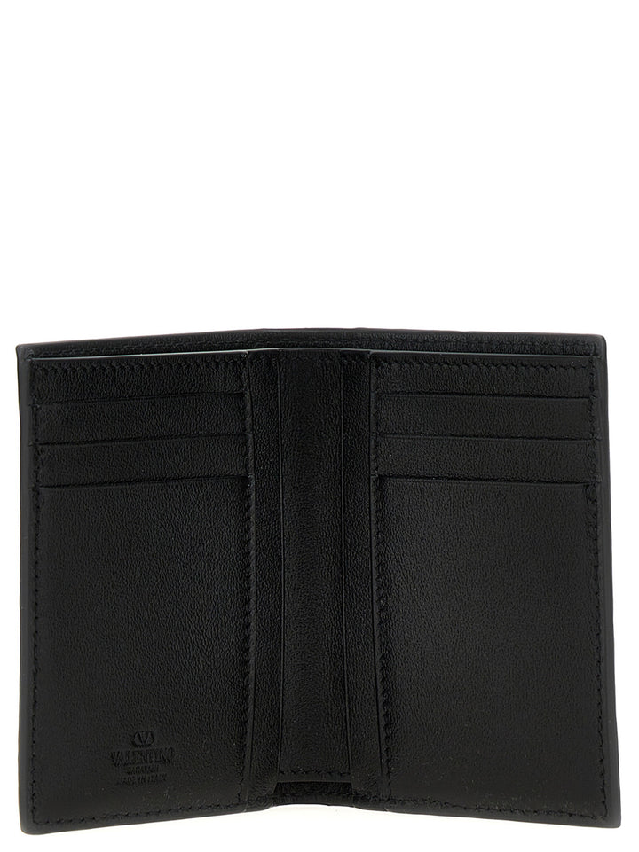 Valentino Garavani Vlogo Cardholder Portafogli Nero