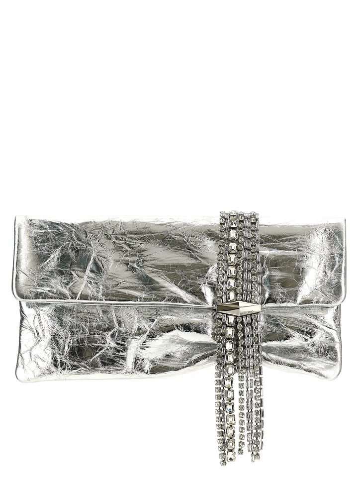 Zandra Clutch Silver