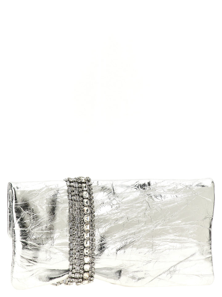 Zandra Clutch Silver