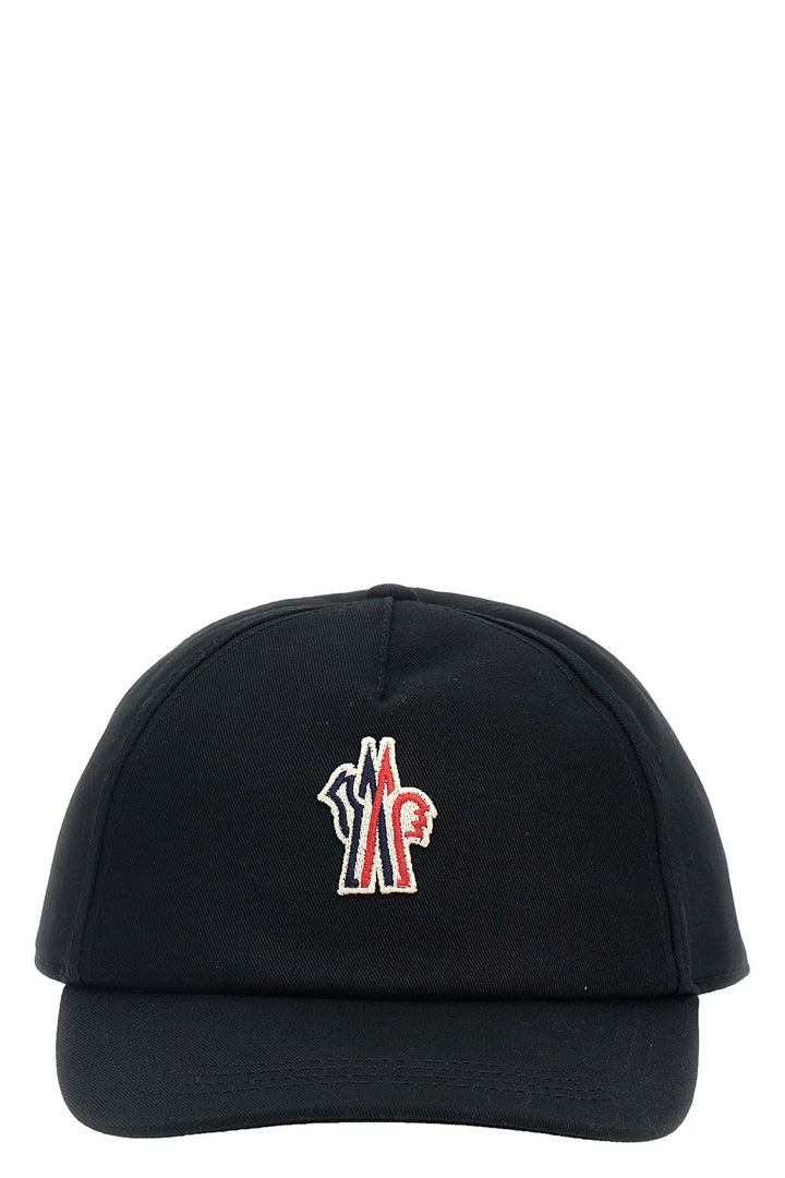 Logo Printed Cap Cappelli Nero