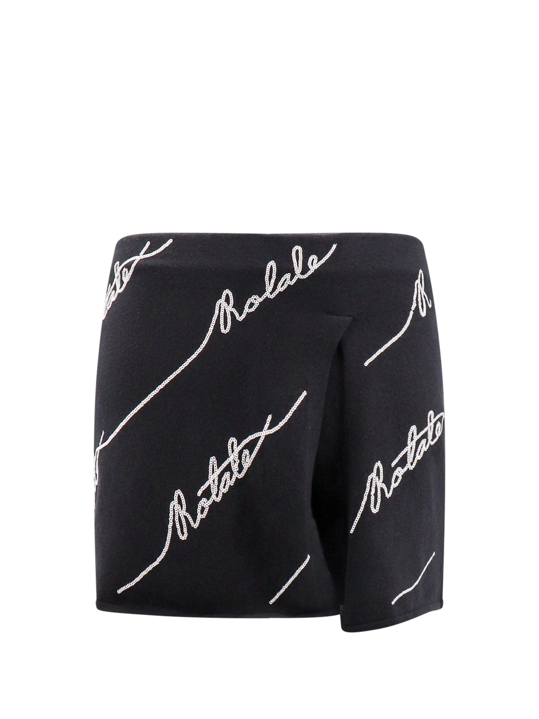 Shorts in misto cotone con logo in contrasto