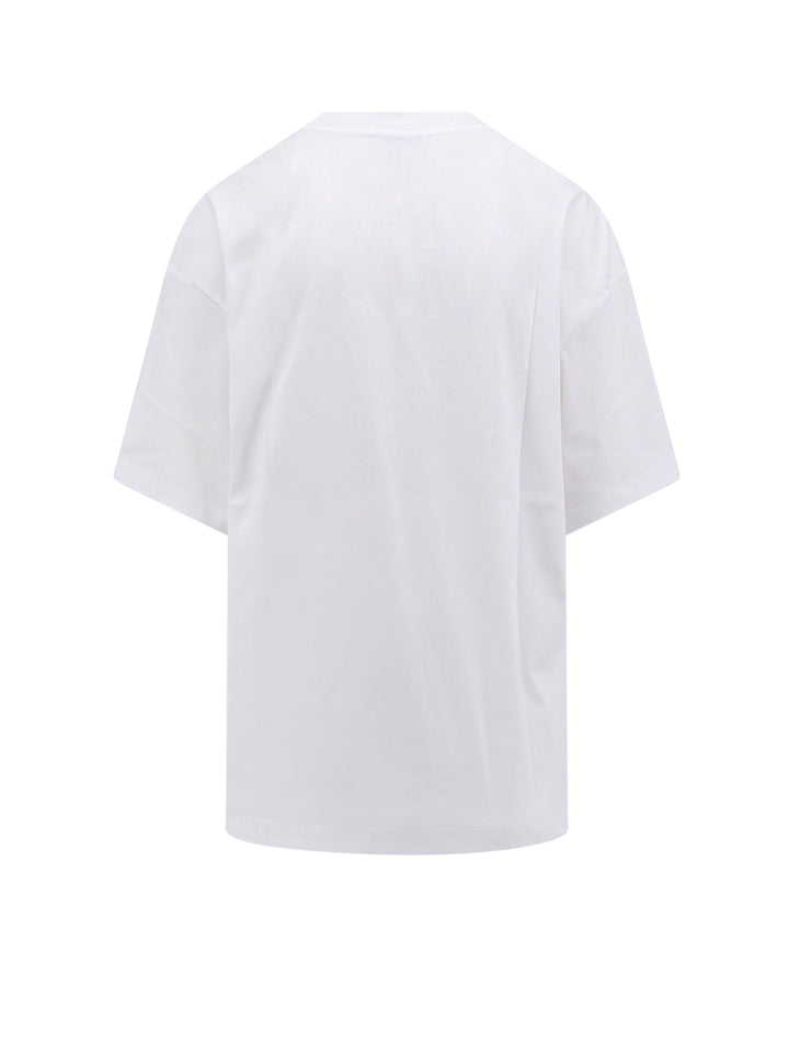 T-shirt in cotone con applicazione Lanvin