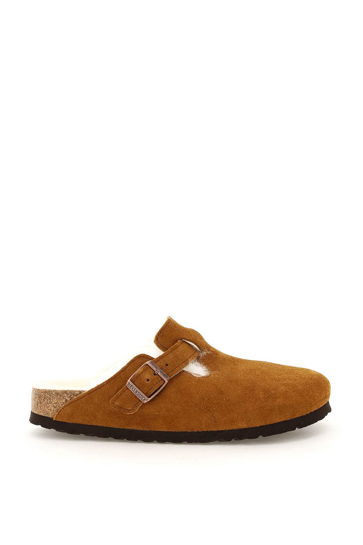 Sabot Boston In Shearling Calzata Stretta - Birkenstock - Donna