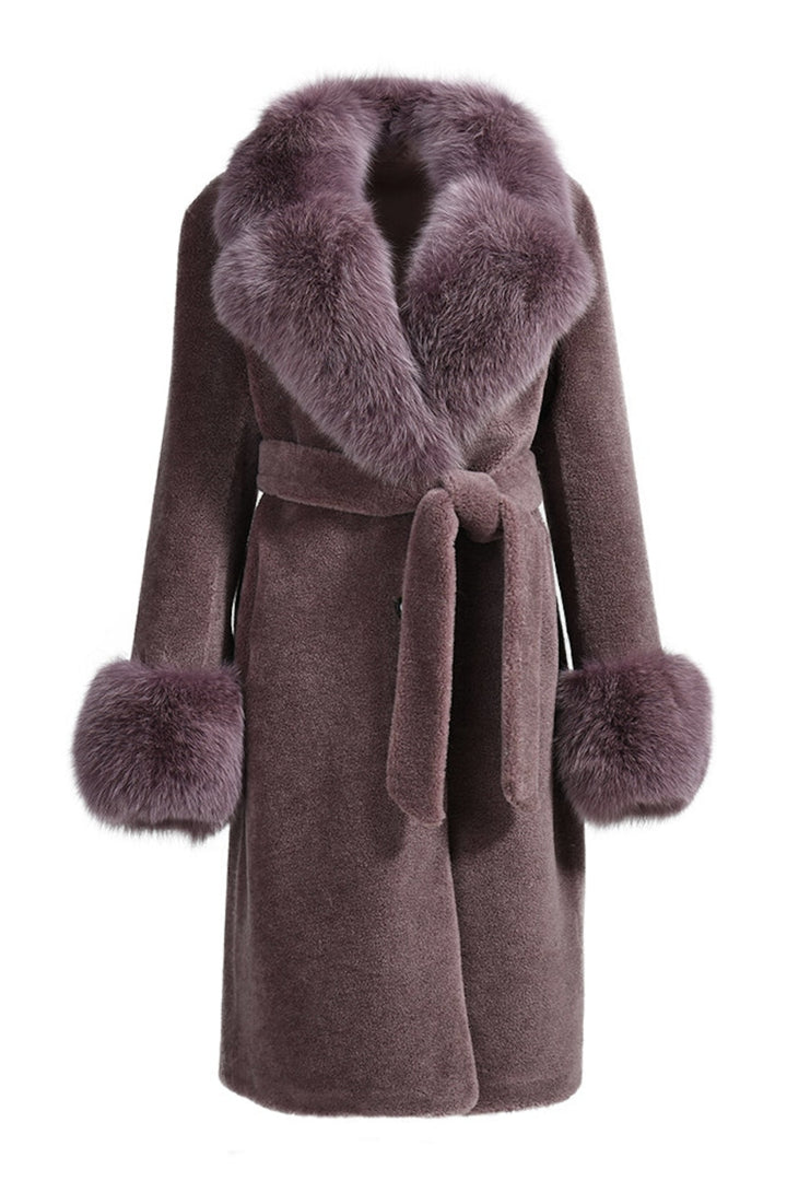 Cappotto Chic Special Vinaccia in Lana