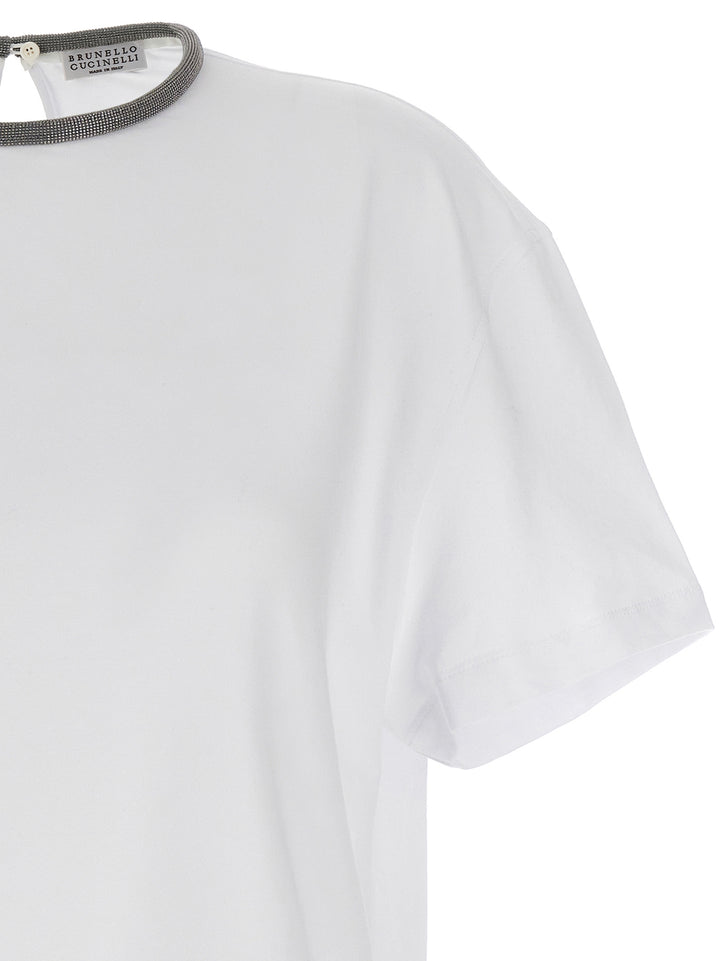Monile T Shirt Bianco