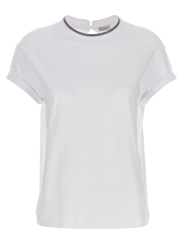 Monile T Shirt Bianco