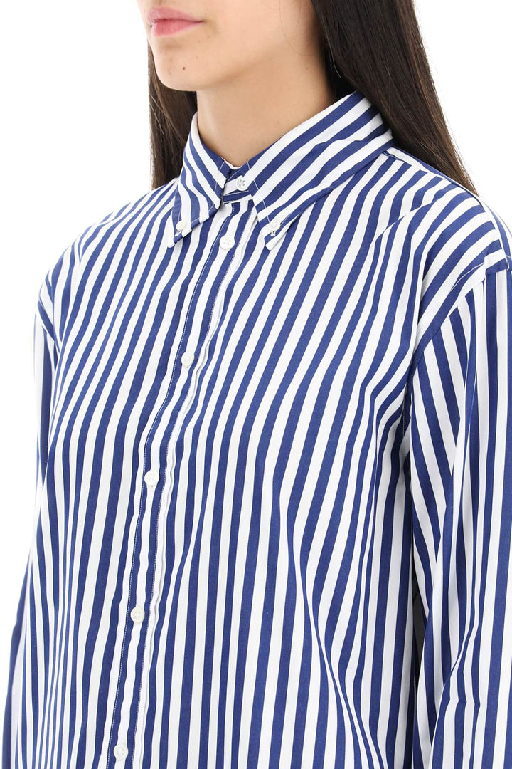 Camicia In Cotone A Righe - Polo Ralph Lauren - Donna