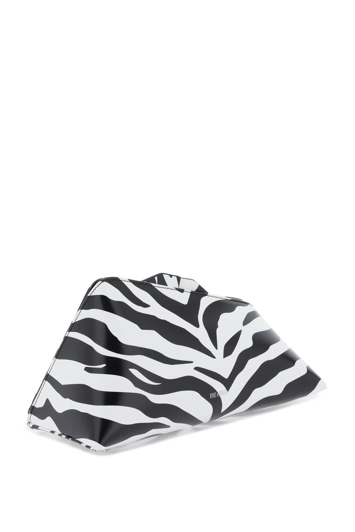 Clutch 8.30 Pm In Pelle Stampata Zebra - The Attico - Donna