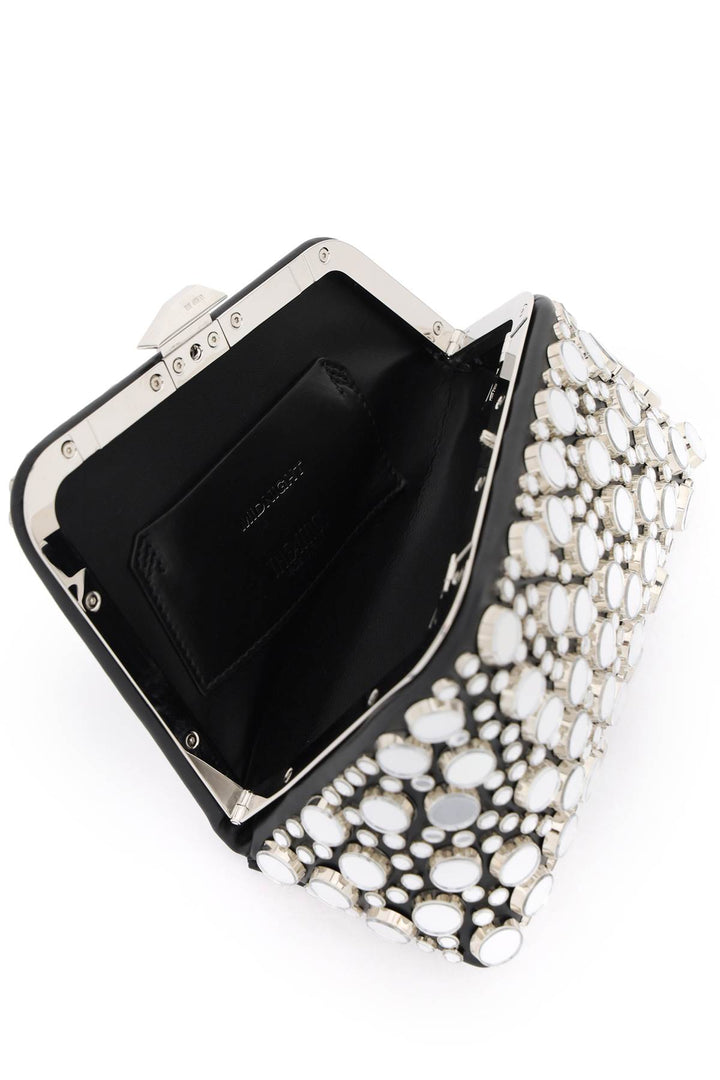 Mini Clutch Midnight Con Borchie Specchiate - The Attico - Donna