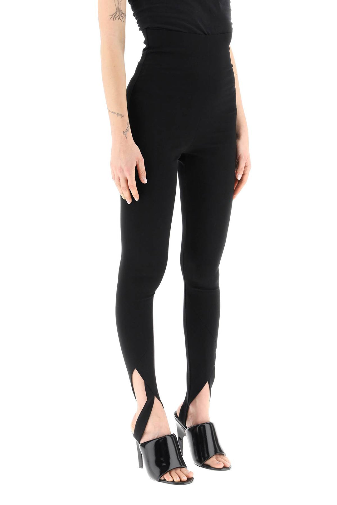 Leggings 'Jamie' Con Staffe - The Attico - Donna