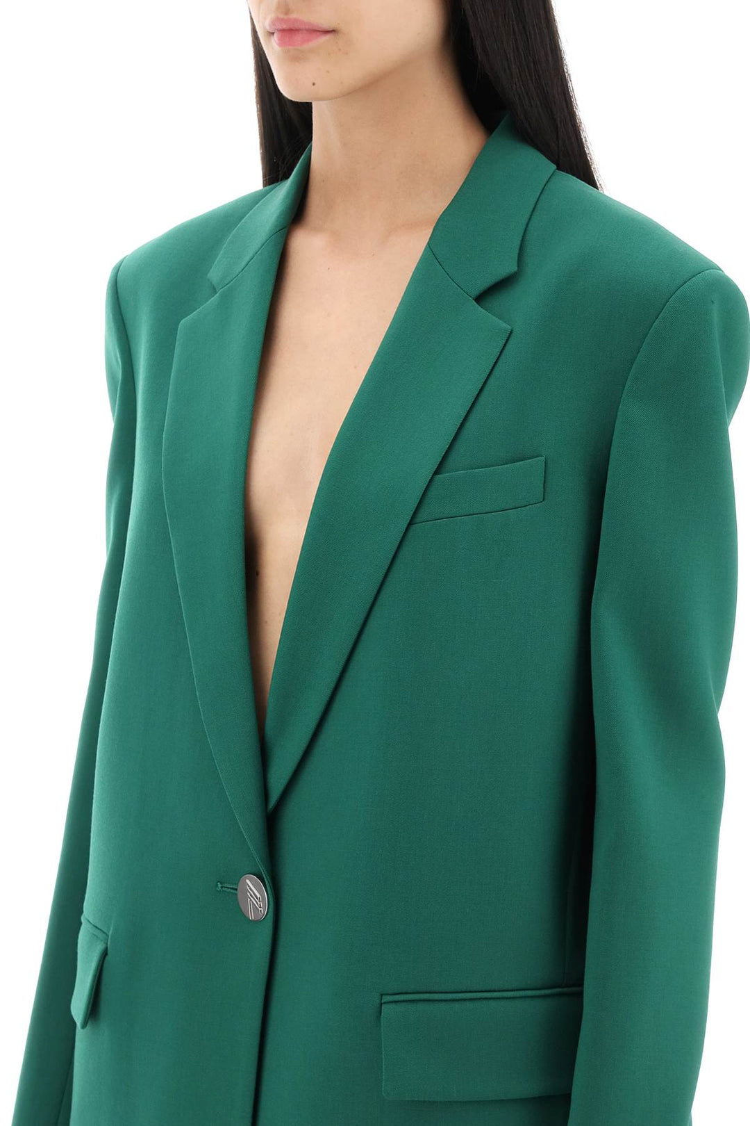 Blazer 'Bianca' In Lana Stretch - The Attico - Donna