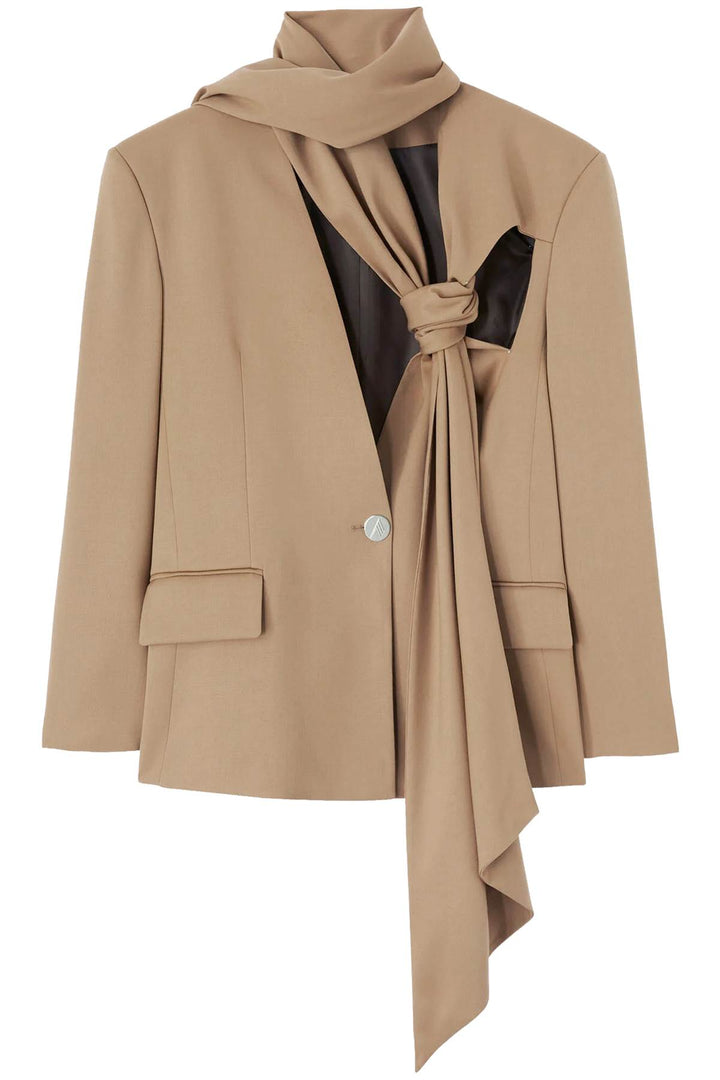 Blazer 'Axel' In Lana Stretch - The Attico - Donna