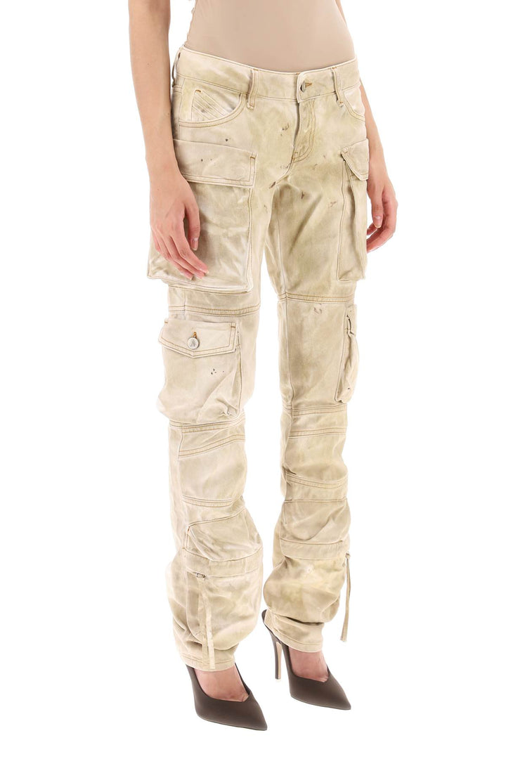 Pantaloni Cargo 'Essie' Con Effetto Marble - The Attico - Donna