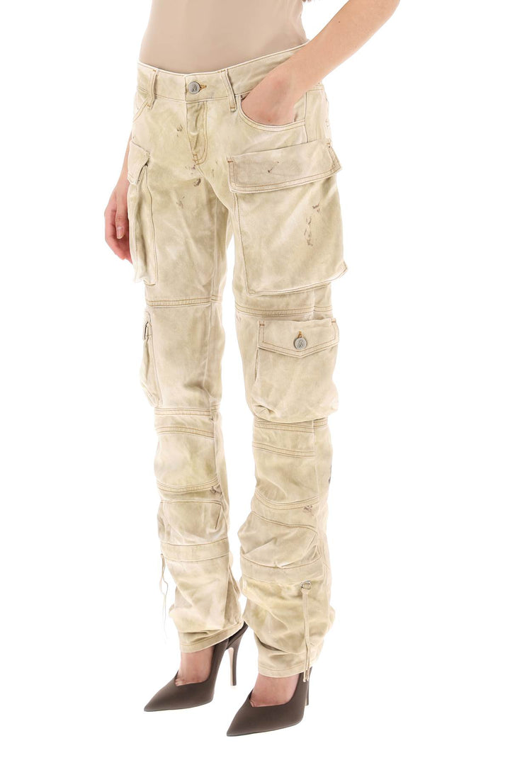 Pantaloni Cargo 'Essie' Con Effetto Marble - The Attico - Donna