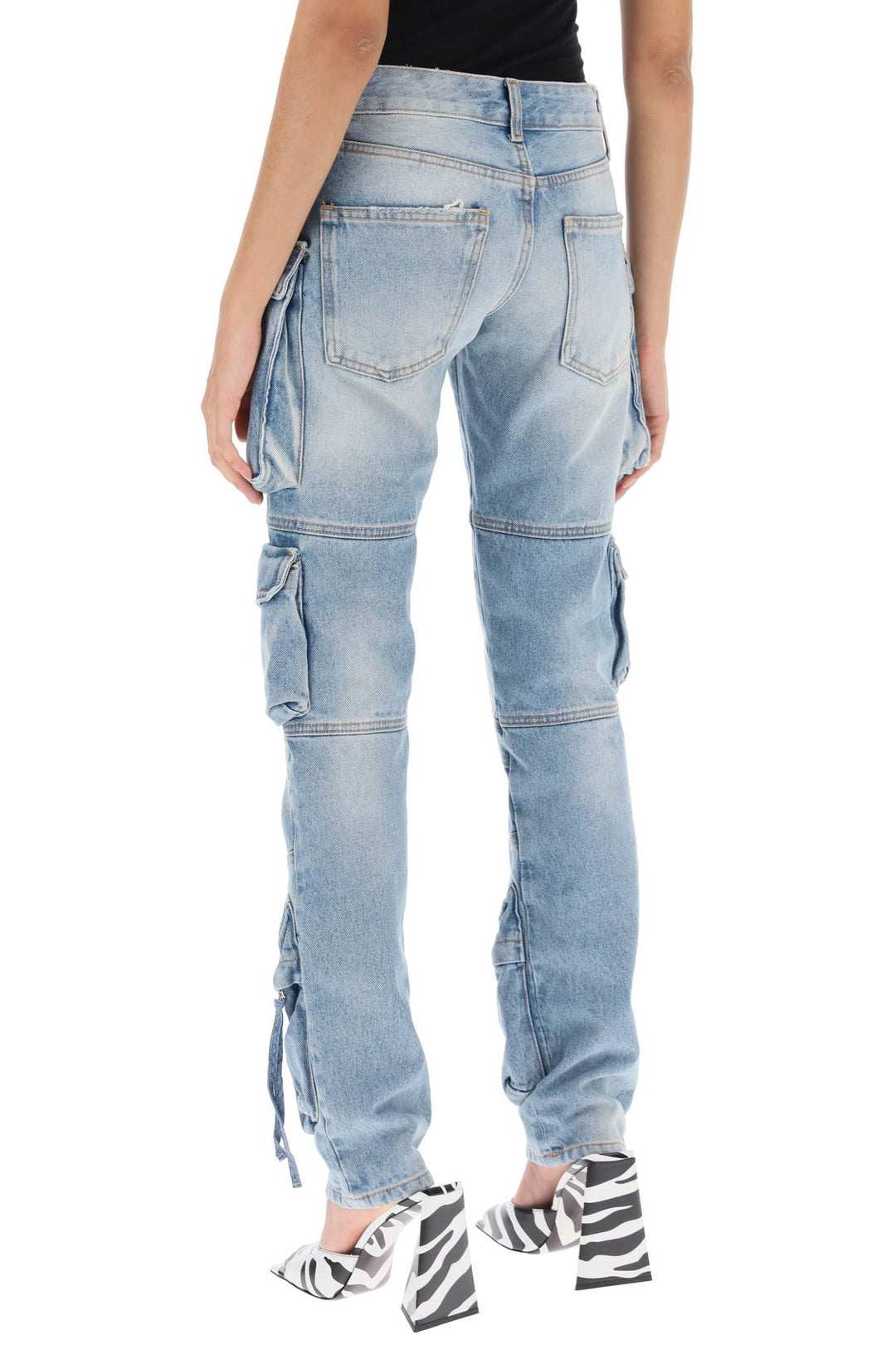 Jeans Cargo Svasati Essie - The Attico - Donna