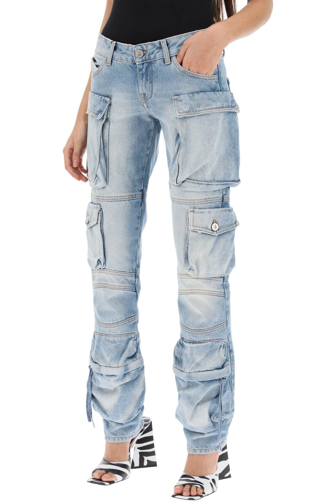 Jeans Cargo Svasati Essie - The Attico - Donna