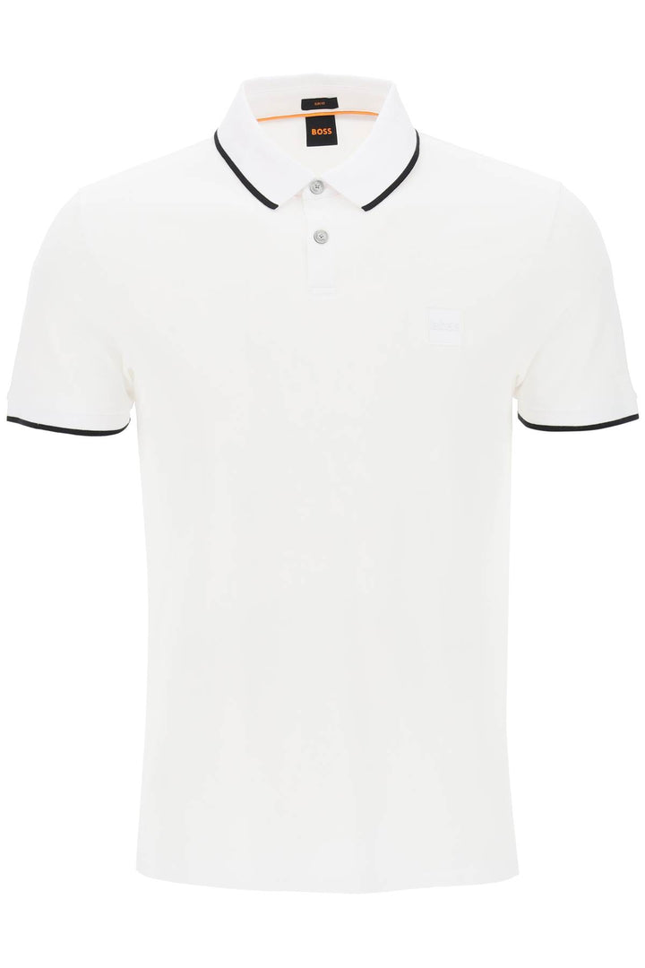 Polo Slim Fit Passertip In Cotone Piqué - Boss - Uomo