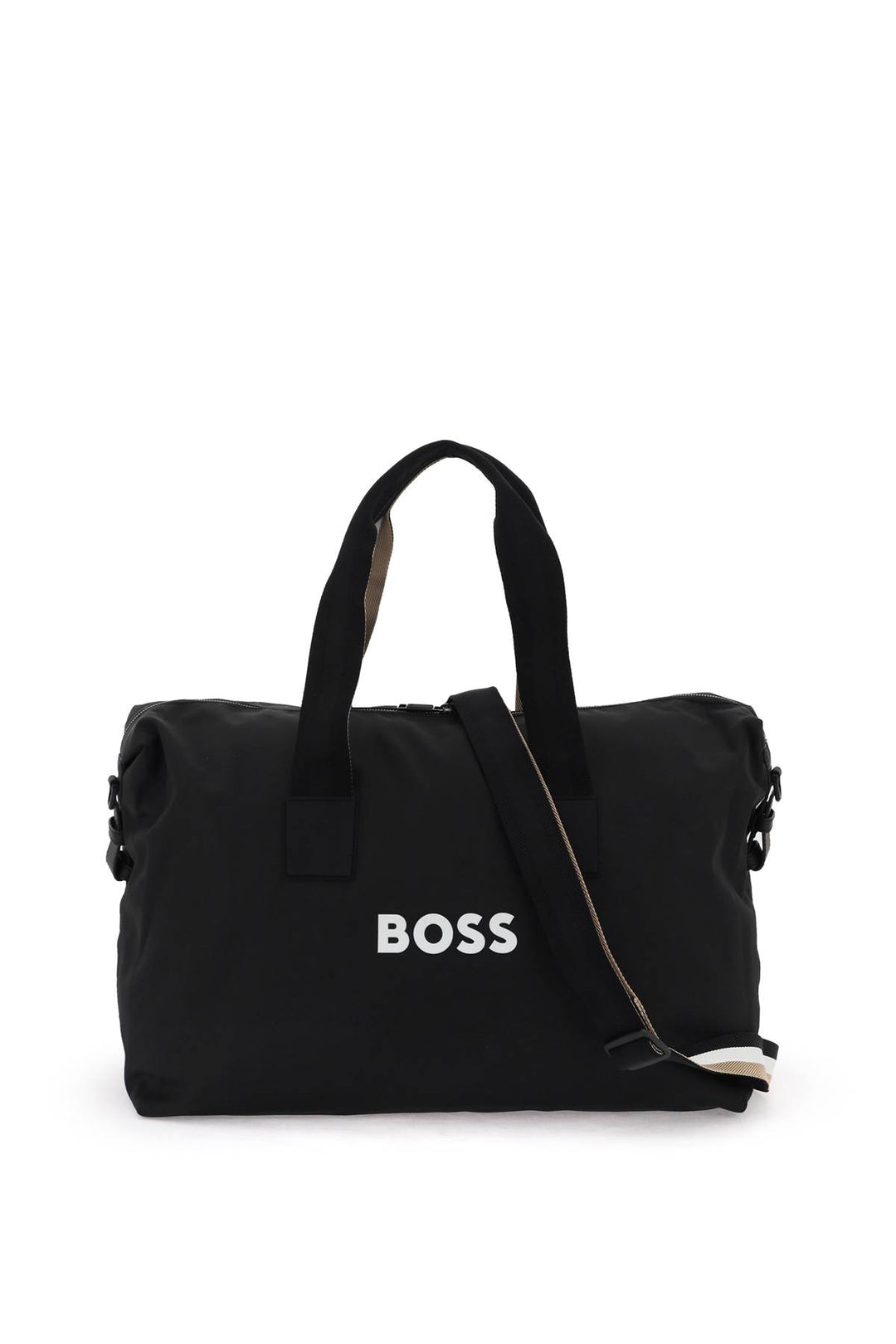 Borsone Con Logo Gommato - Boss - Uomo