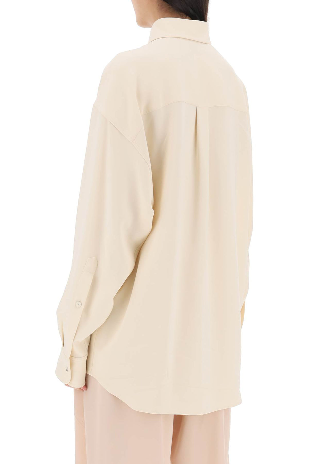 Camicia Oversize In Jersey Crepe - Stella Mc Cartney - Donna