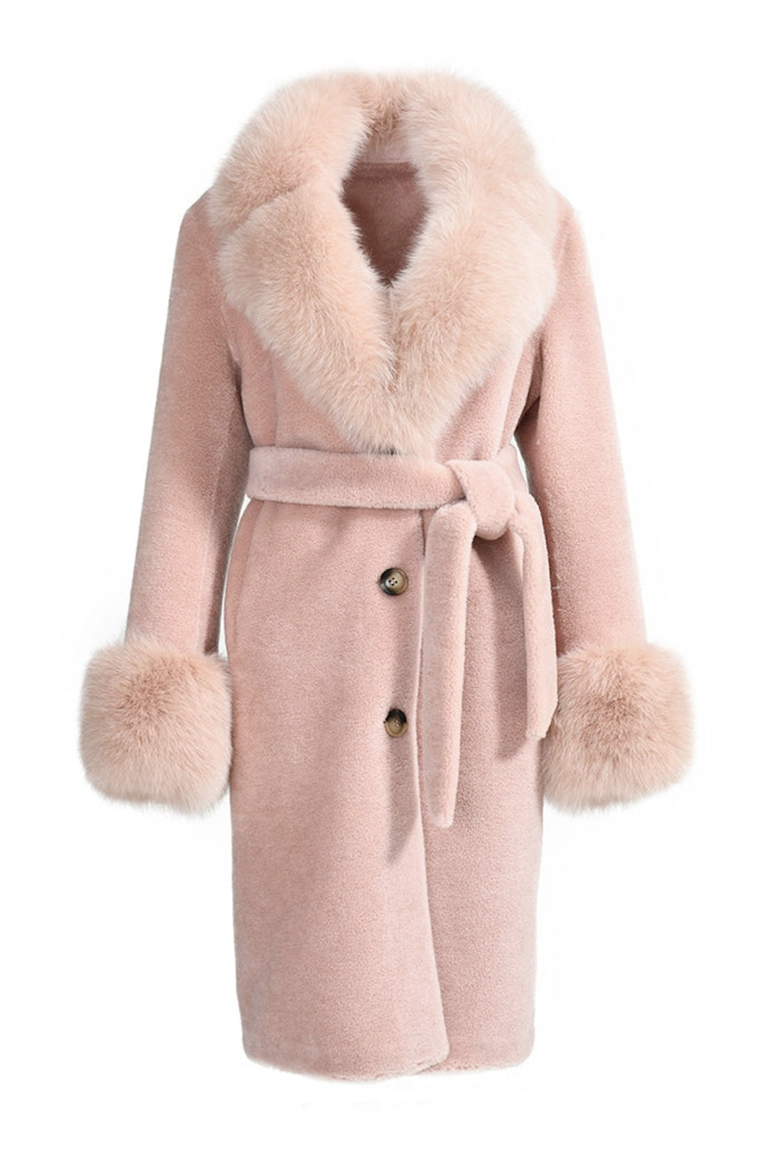 Cappotto Chic Special Rosa in Lana