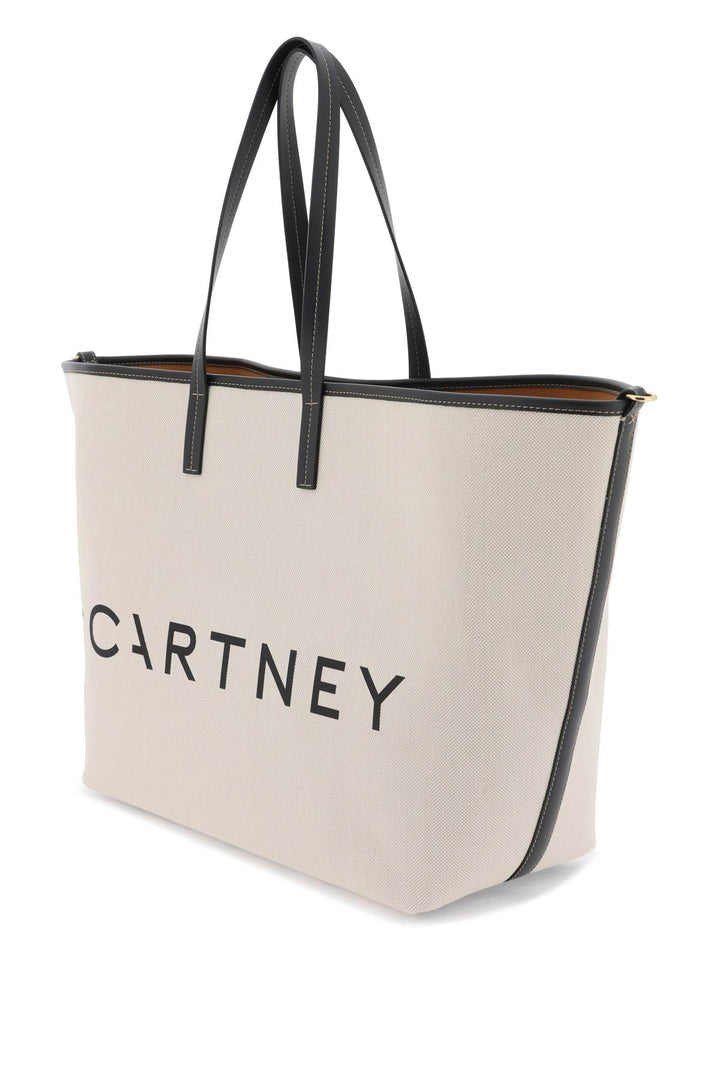 Borsa Tote In Tela Con Logo - Stella Mc Cartney - Donna