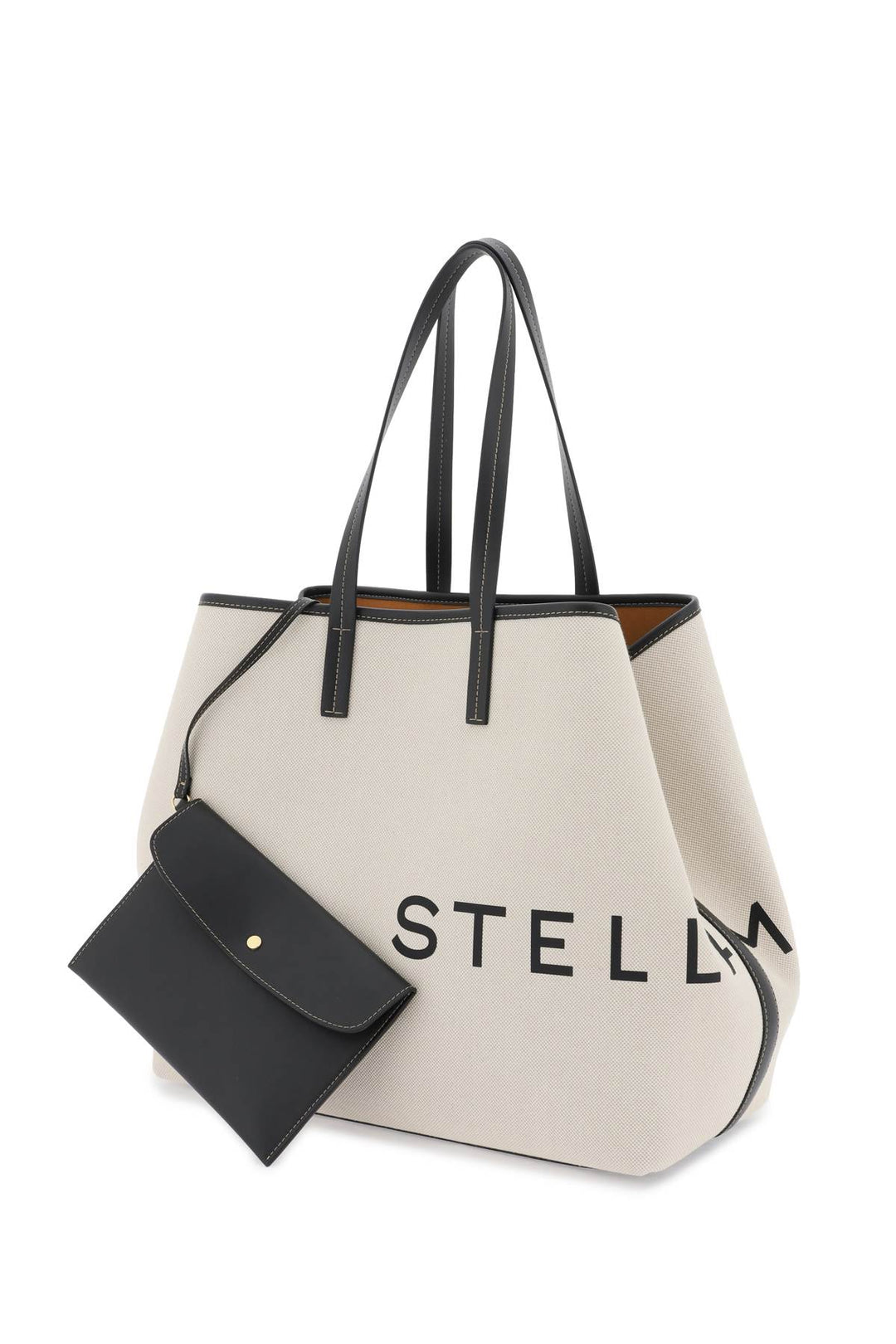 Borsa Tote In Tela Con Logo - Stella Mc Cartney - Donna