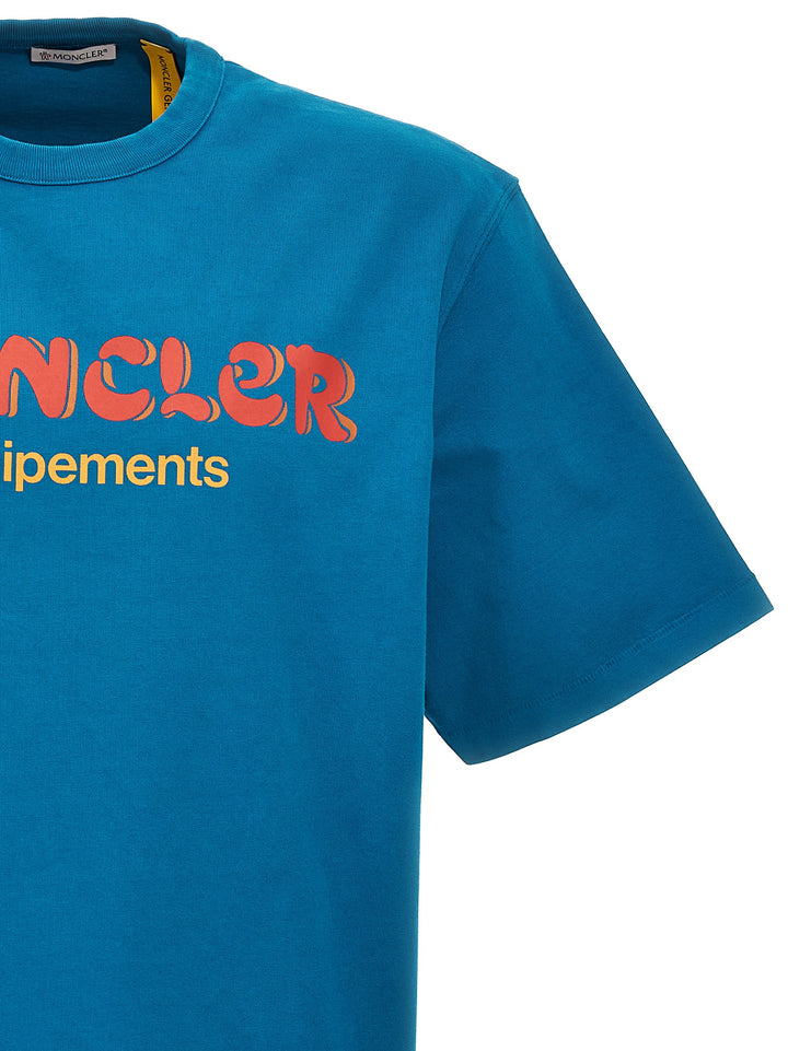 Moncler Genius X Salehe Bembury T Shirt Blu