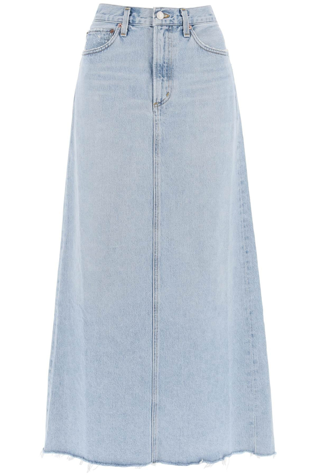 Maxi Gonna In Denim Hilla - Agolde - Donna